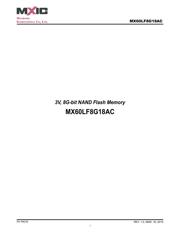 MX60LF8G18AC-TI datasheet.datasheet_page 1