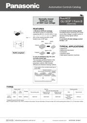 AQV414SX datasheet.datasheet_page 1