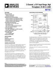 AD7732BRUZ-REEL7 Datenblatt PDF