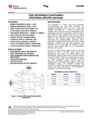 OPA3695IDBQRG4 datasheet.datasheet_page 1