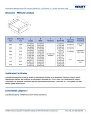 C0805C101J5GACAUTO 数据规格书 4