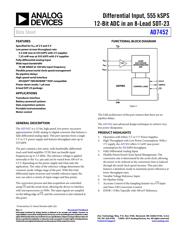 AD7452 datasheet.datasheet_page 1