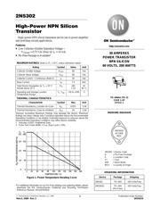 2N5302 Datenblatt PDF