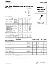 MPSW51 datasheet.datasheet_page 1