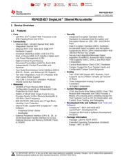 MSP432E401YTPDT 数据规格书 1