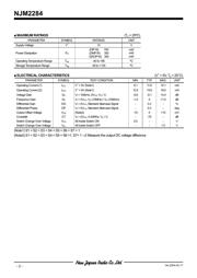 NJM2284D datasheet.datasheet_page 2