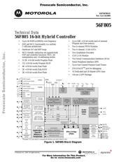 DSP56F805FV80 数据规格书 1