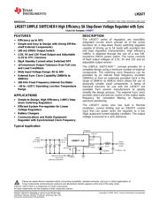 LM2677S-3.3/NOPB Datenblatt PDF