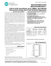 MAX3241EAI+ Datenblatt PDF