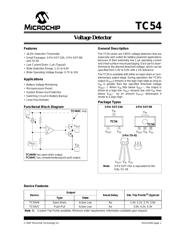 TC54VC3002ECB 数据规格书 1