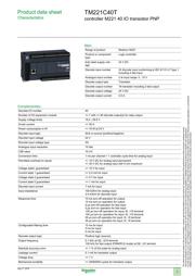 TM221C40T 数据规格书 1