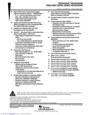 TMS320C6202GJL200 datasheet.datasheet_page 1