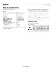 ADF4360-1BCPZ 数据规格书 6