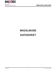 MX25L51245GMI-10G Datenblatt PDF