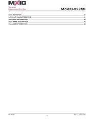 MX25L8035EM2I-10G datasheet.datasheet_page 4