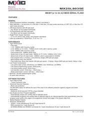 MX25L8035EM2I-10G datasheet.datasheet_page 5