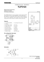 TLP3123 Datenblatt PDF