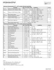 IRGB4064DPBF datasheet.datasheet_page 2