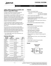 CA3130EZ Datenblatt PDF