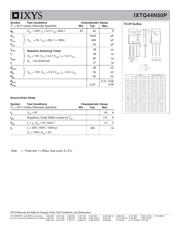 IXTQ44N50P 数据规格书 2