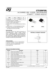 STD30NF04LT datasheet.datasheet_page 1