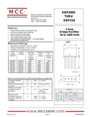 KBP208 datasheet.datasheet_page 1