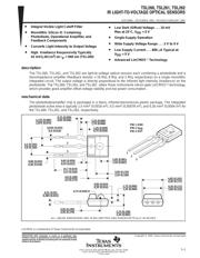 TSL261 数据规格书 1