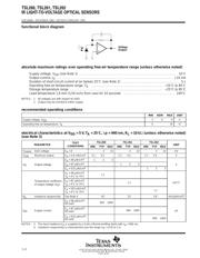 TSL261 数据规格书 2