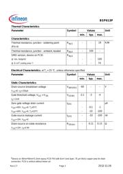 BSP613P datasheet.datasheet_page 2
