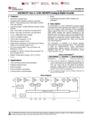ADS5463HFG/EM 数据规格书 1