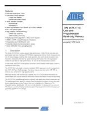 AT27C1024-45JU datasheet.datasheet_page 1