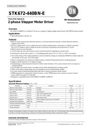 STK672-440BN-E Datenblatt PDF