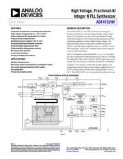 ADF4152HVBCPZ-RL7 datasheet.datasheet_page 1