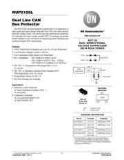 NUP2105LT1G 数据规格书 1