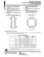 SN74LVTH543PW datasheet.datasheet_page 1