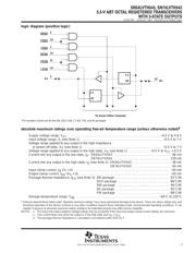 SN74LVTH543PW datasheet.datasheet_page 3