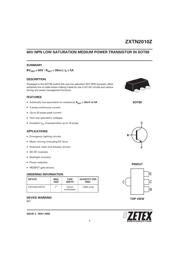 ZXTN2010ZTA datasheet.datasheet_page 1