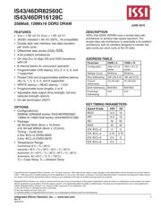 IS43DR16128C-25DBLI datasheet.datasheet_page 1