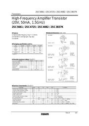 2SC3837K T146P 数据规格书 1