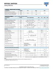 IRFP250PBF 数据规格书 2