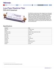 PSPL5915 10GHZ datasheet.datasheet_page 1