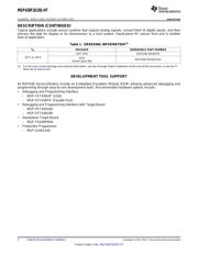 MSP430F2619SPM datasheet.datasheet_page 2