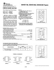 CD4012BE 数据手册