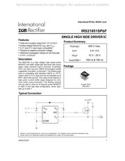 IRFR1205PBF 数据手册