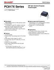 PC817XI datasheet.datasheet_page 1