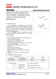 TEA1110AL-S14-T 数据规格书 1