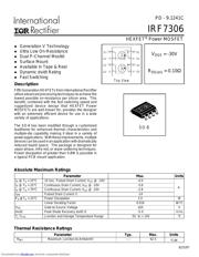 IRF7306 datasheet.datasheet_page 1