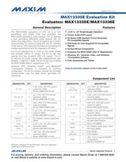 MAX13335EEVKIT 数据规格书 1