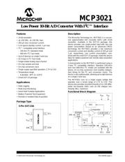 MCP3021A5T-E/OT 数据规格书 1
