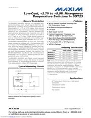 MAX6501UKP125-T datasheet.datasheet_page 1